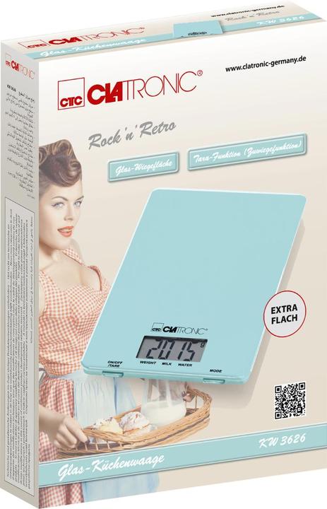 Produktbild Clatronic Küchenwaage mint