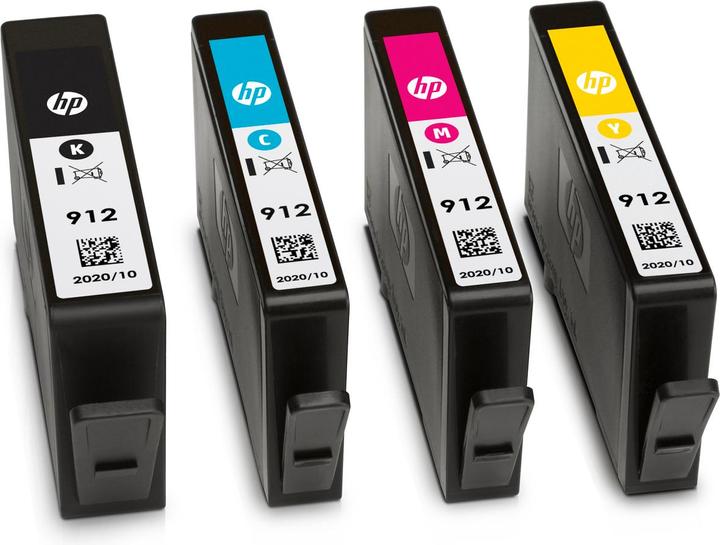Actual product image HP 912 4-pack (M, FC, C, Y)