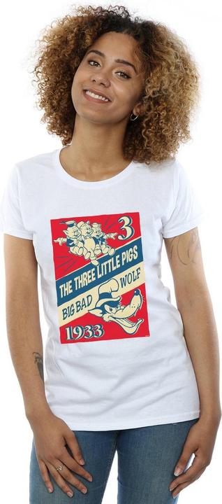 Produktbild Disney Three Little Pigs And The Big Bad Wolf TShirt (XXL)