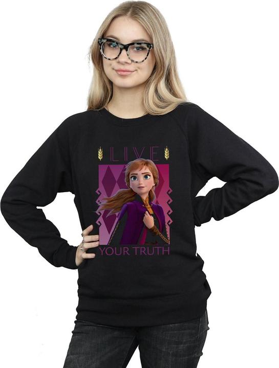 Image du produit Disney - Sweat FROZEN ANNA LIVE YOUR TRUTH - Femme (XXL)