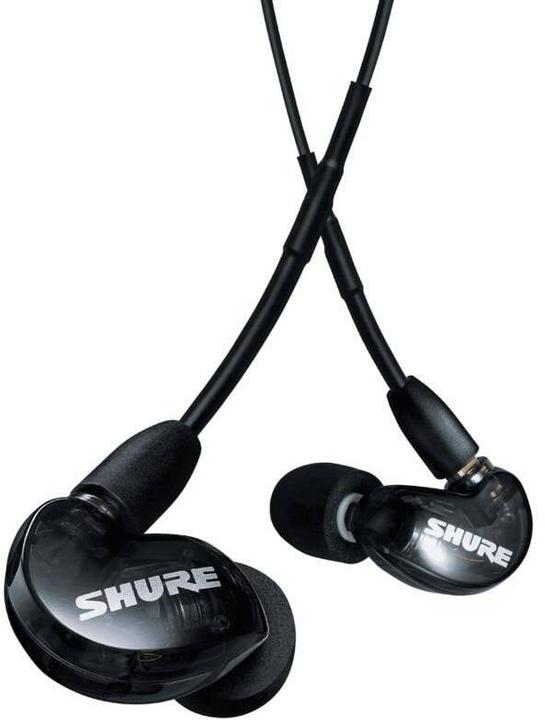 Actual product image Shure In-Ear Headphones SE215-K-EFS Black (No noise cancelling, Cable)