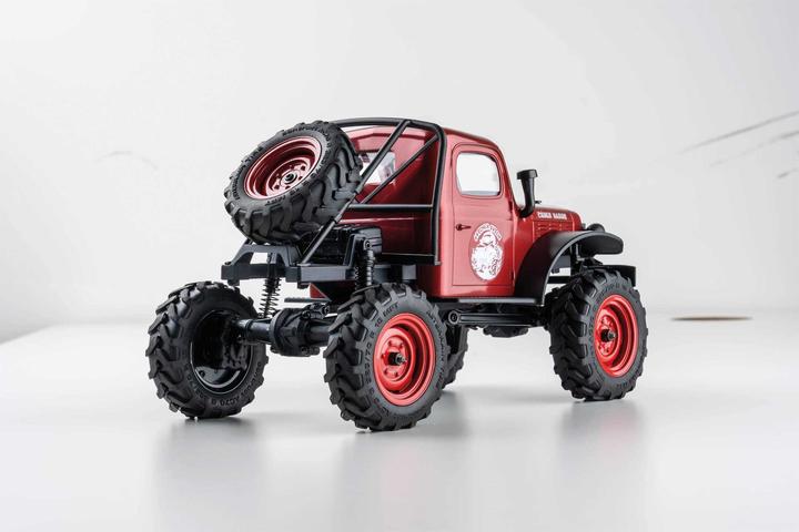 Productafbeelding FMS FCX24 Power Wagon Mud-Racer 1:24 rood - RTR 2,4GHz (RTR Gereed voor gebruik)