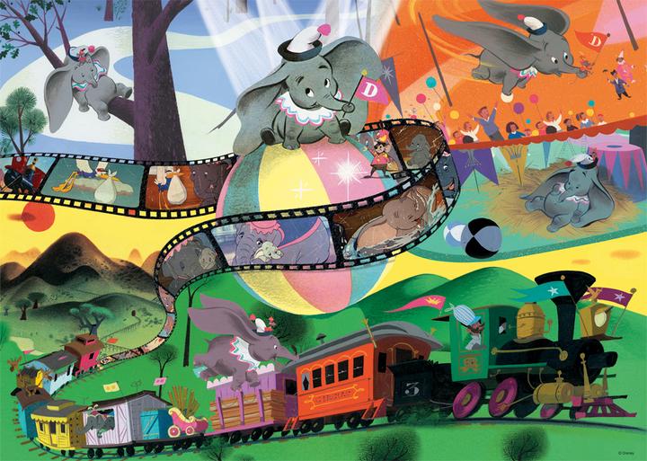 Actual product image Jumbo Disney Classic Collection Dumbo 1000 pieces (1000 pieces)