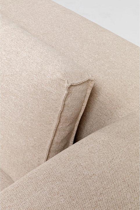 Actual product image Kare Design Corner Sofa Infinity Ottomane Creme Right (Corner sofa)