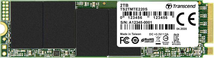 Image du produit Transcend 220S SSD 2 TB (2000 Go, M.2 2280)