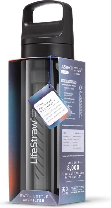 Actual product image LifeStraw Go 650ml (nordic noir)