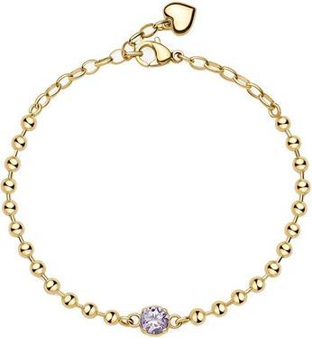 Produktbild Brosway Desideri BEI086 gold-plated ball bracelet with zircon (Edelstahl)