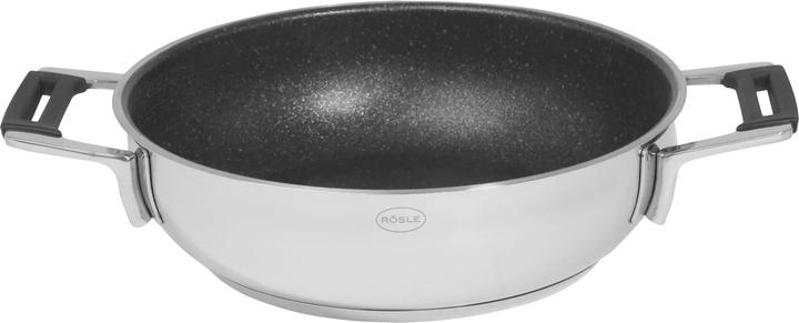 Image du produit Rösle Servierpfanne SILENCE PRO Stahlgrau (24 cm, Poêle à frire, Acier inoxydable)