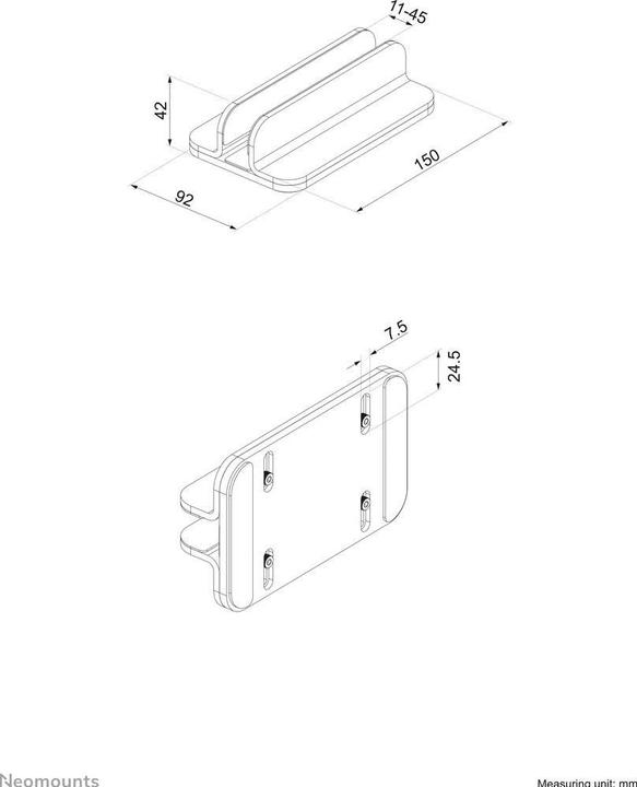 Actual product image Neomounts NSLS300