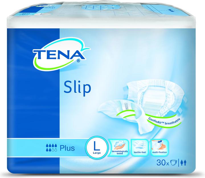 Tena Slip Plus lare (30 x, Large)