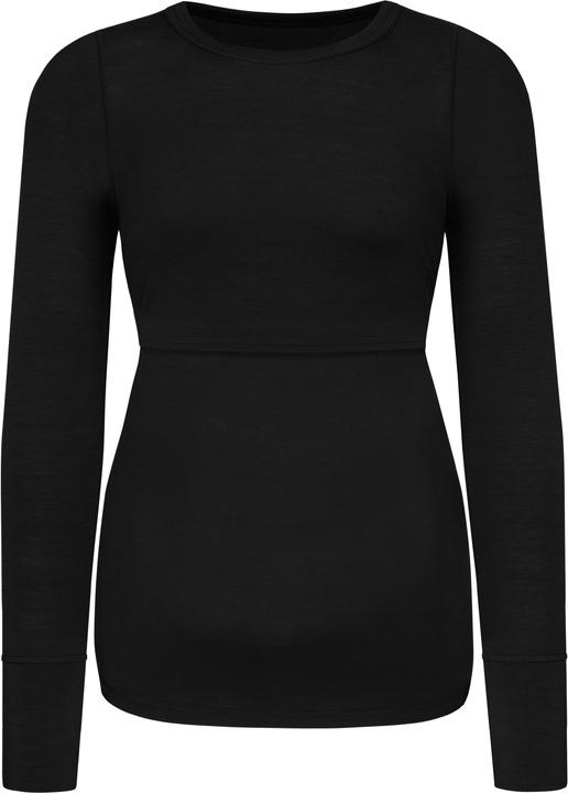 Image du produit Normani Sous-vêtements en mérinos - Ensemble de maternité - T-shirt à manches longues et caleçon - 8795 (M)