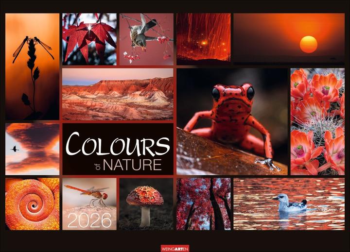 Image du produit Colours of Nature Kalender 2026 (68 x 49 cm, Couverture rigide, Allemand)
