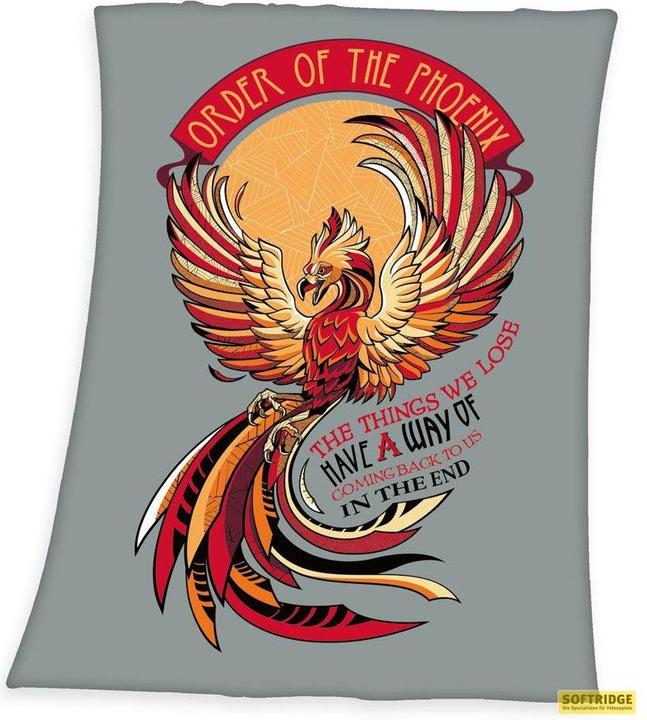 Actual product image Herding Harry Potter couverture polaire Order Of The Phoenix 130 x 170 cm (130 x 170 cm)