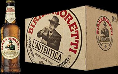 Image du produit Birra Moretti L'Autentica (24 x 33 cl)