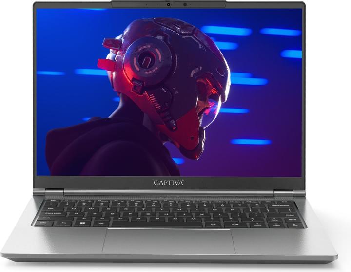 Actual product image Captiva Power Starter R86-166 Ryzen 7 8845HS Ryzen 7 AMD Radeon graphics (14", AMD Ryzen 7 8845HS, 16.38 GB, 1000 GB, DE)