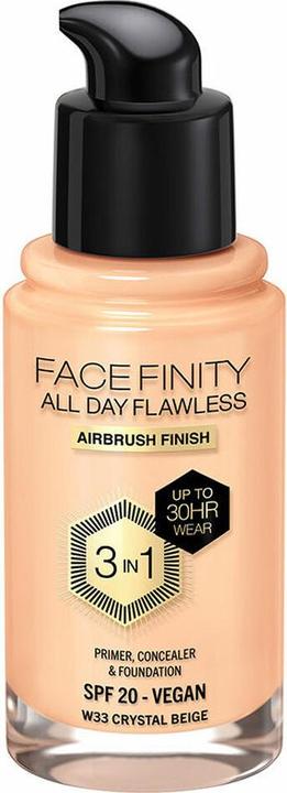 Produktbild Max Factor Facefinity All Day Flawless (W33 Crystal Beige)