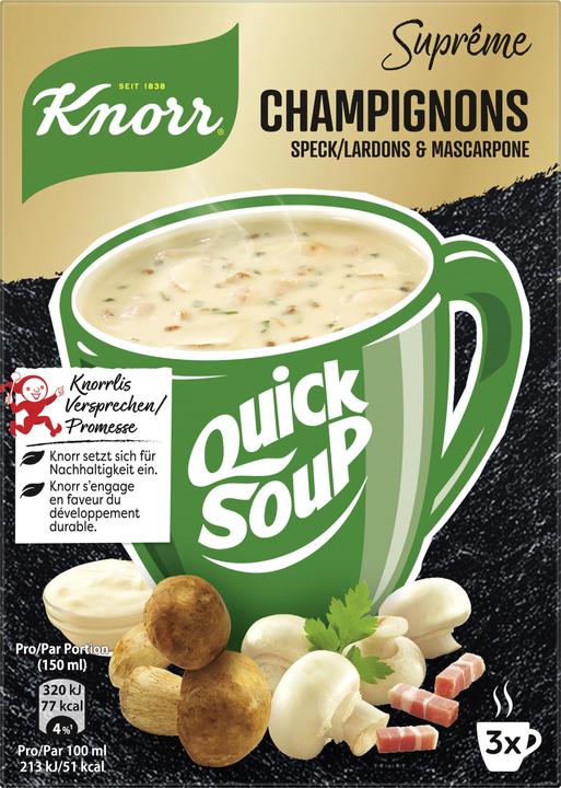 Immagine prodotto Knorr Zuppa rapida di funghi Suprême