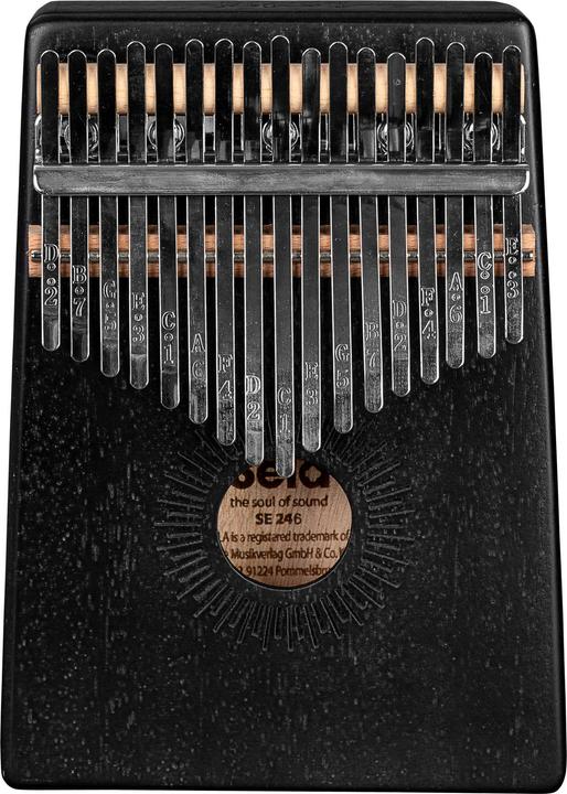 Image du produit Sela SE246 Kalimba acajou 17 noir (Percussion)