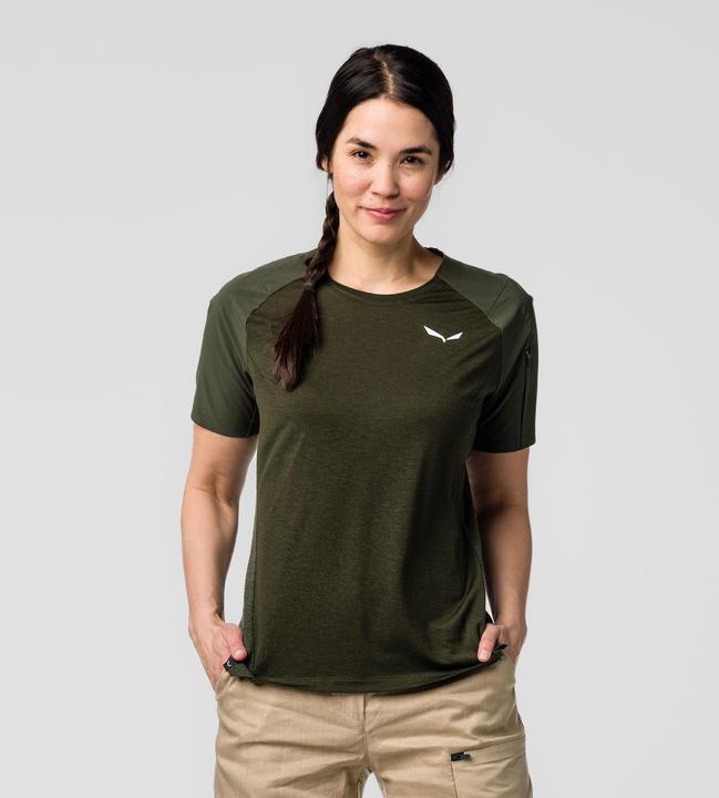 Actual product image Salewa Puez Merino Hybrid T-Shirt Women (40, 46, L)