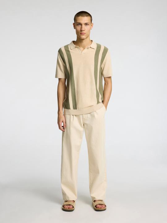 Actual product image Selected Homme Kurzarm Polohemd aus Strick (S)
