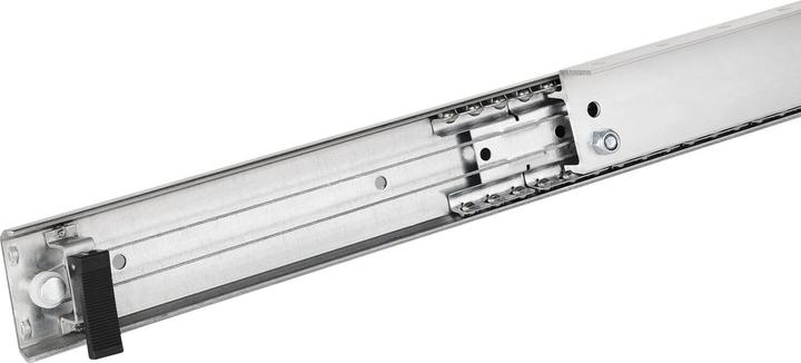 Pöttker TOPSLIDE extension table runner, extension 620 mm, length 1000 mm, steel/aluminium