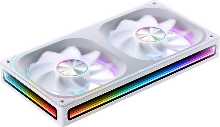 Image du produit Jonsbo ZA-240 Infinity Mirror ARGB Reverse Blade PWM Lüfter - 240mm, weiss (240 mm)