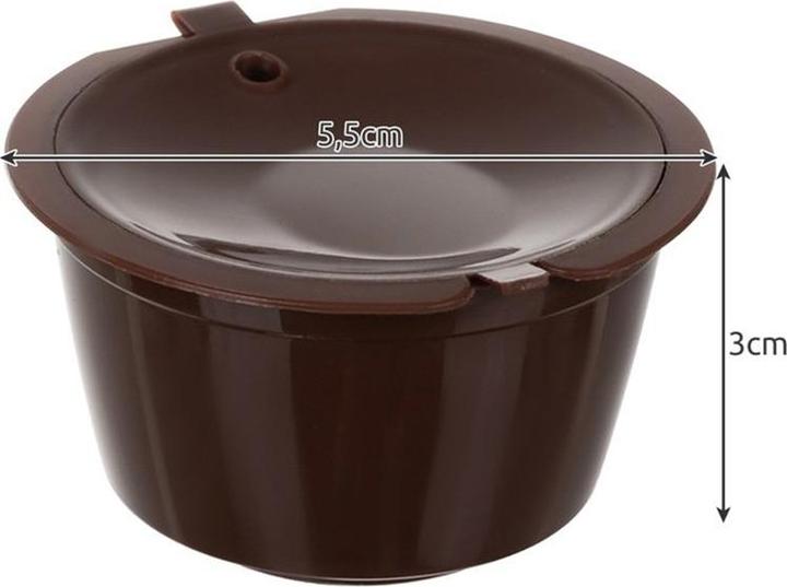Immagine prodotto Ruhhy Capsule di caffè riutilizzabili - confezione da 6 (6 x Porta.)