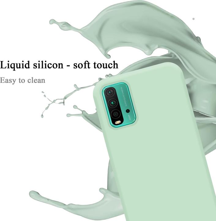 Actual product image Cadorabo TPU Liquid Silicone Case Cover (Xiaomi Redmi 9T, Xiaomi Poco M3)