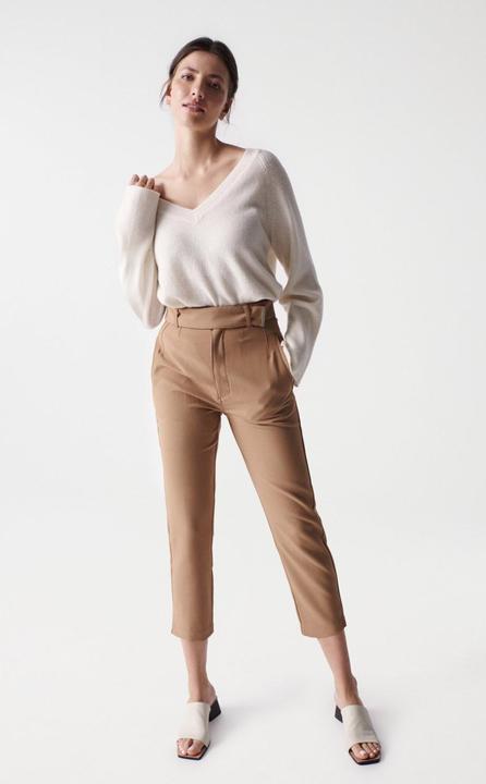 Image du produit Salsa Jeans Pantalon chino Cropped Slim High Waist (26)