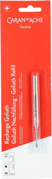 Actual product image Caran d'Ache Goliath Nachfüllung im Blister (Refill, Black, 1 mm)