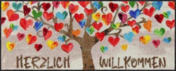 Produktbild Salonloewe Fussmatte Tree of Love 30 cm x 75 cm (30 x 75 cm)