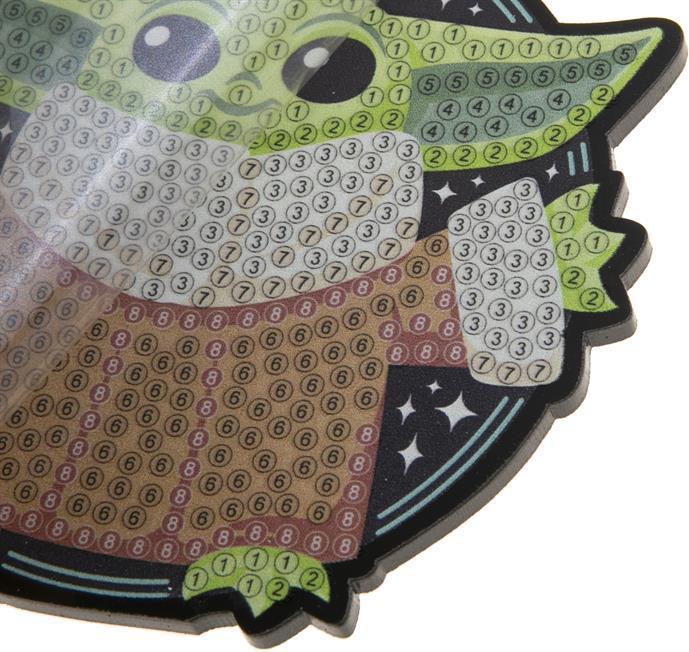 Immagine prodotto Craft Buddy Grogu, ciondolo a forma di zaino Crystal Art