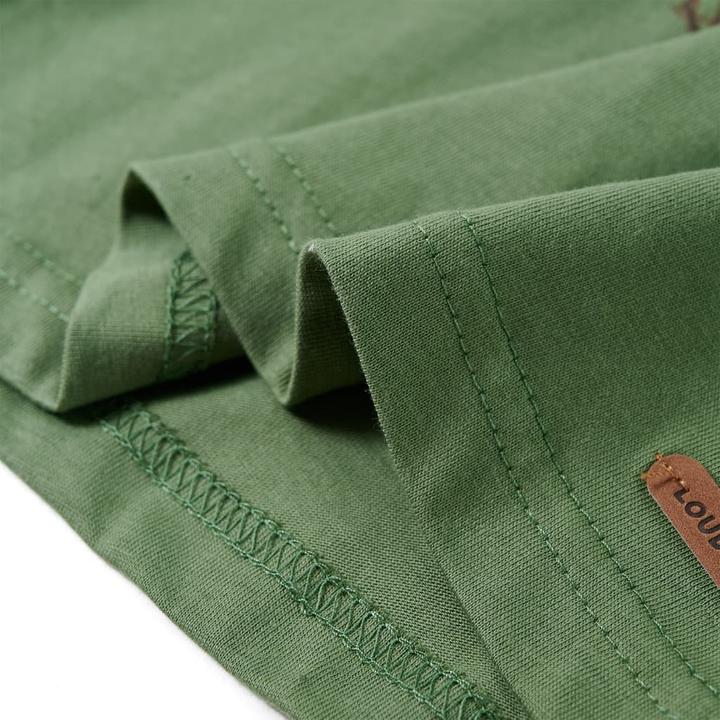 Immagine prodotto VidaXL Camicia da bambino a maniche lunghe Light khaki 92,Materiale: 100 (92)