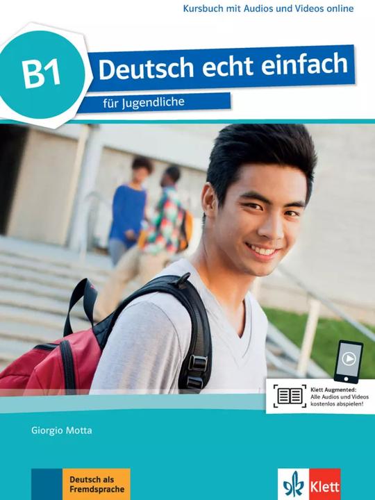 Actual product image Deutsch echt einfach B1. Kursbuch mit Audios und Videos online (German, Giorgio Motta, E. Danuta Machowiak, Jan Szurmant, Ulrike Trebesius-Bensch, 2018)