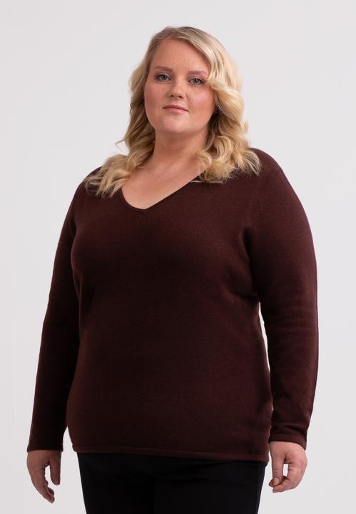 Produktbild Cash-Mere Kaschmir V-Ausschnitt Pullover (3XL, 4XL)