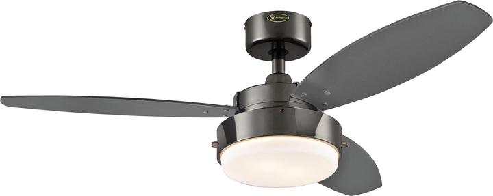 Westinghouse Ventilatore da soffitto in lega da 107 cm con luce LED (48 dB)