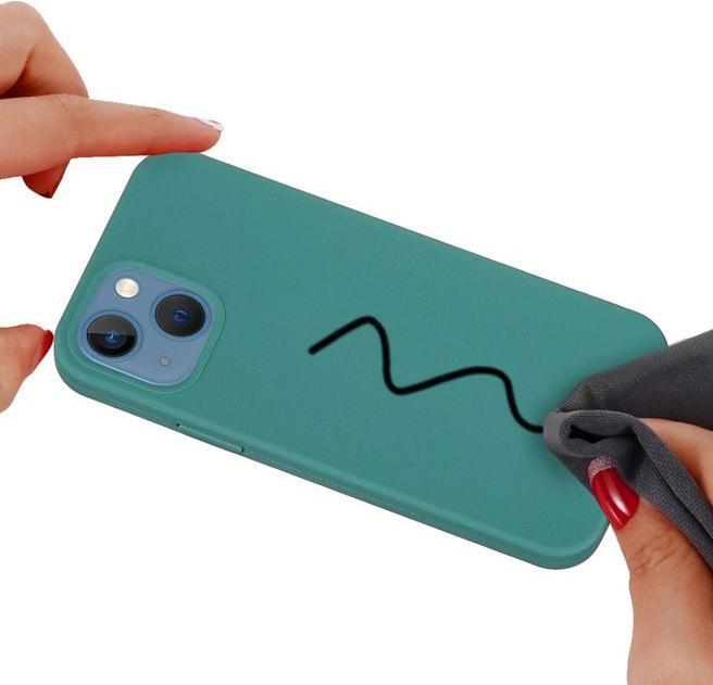 Actual product image MU Classic Liquid Silicone Series (Apple iPhone 14 Plus)