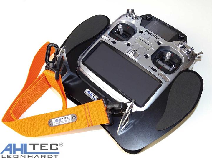 Actual product image AHLtec futaba t32mz carbon transmitter console with standard transmitter console bracket, without hand