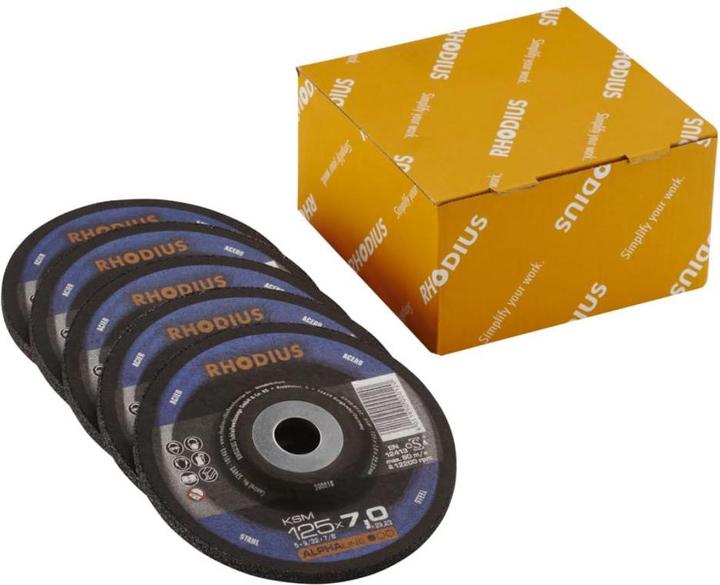 Actual product image Rhodius Rough grinding wheels ON-KSM Ø 115x7,0x22,23mm