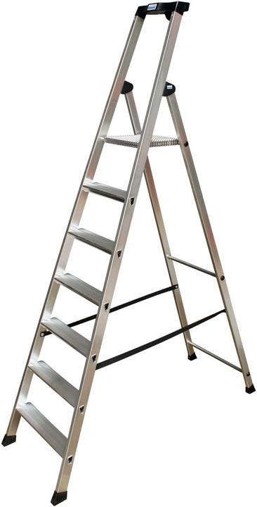 Image du produit Krause Escabeau MONTO Solido alu 7 marches, H : 230,0 cm (Échelle deux plans, 230 cm)