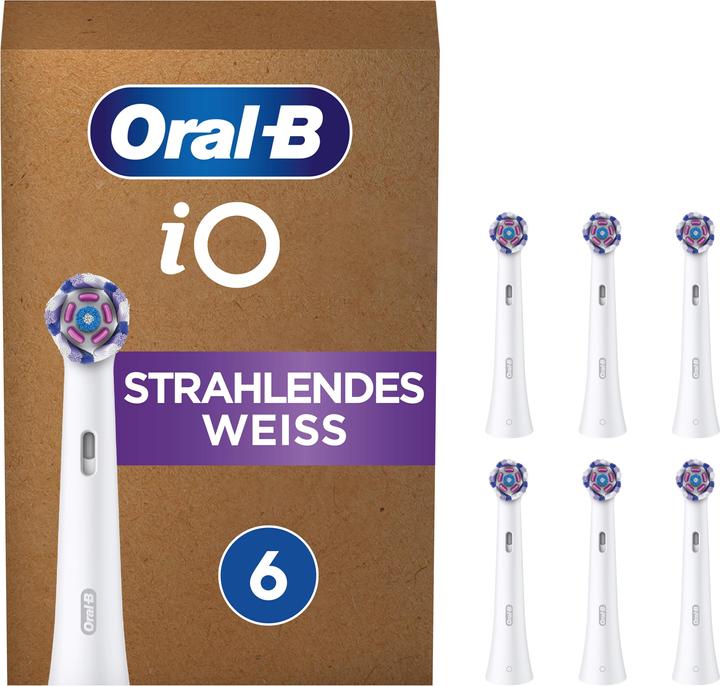 Actual product image Oral-B iO Strahlendes Weiss (6 x)