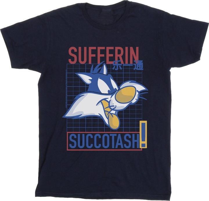 Immagine prodotto Looney Tunes Sylvester Sufferin Succotash Maglietta Uomo (M)