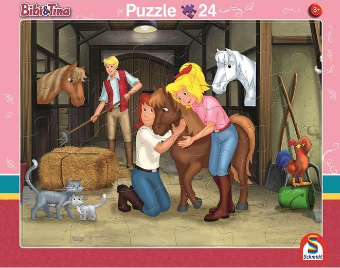 Image du produit Schmidt Spiele Schmidt Puzzle cadre 2 pièces 24/40T Bibi + Tina (40 pièces)