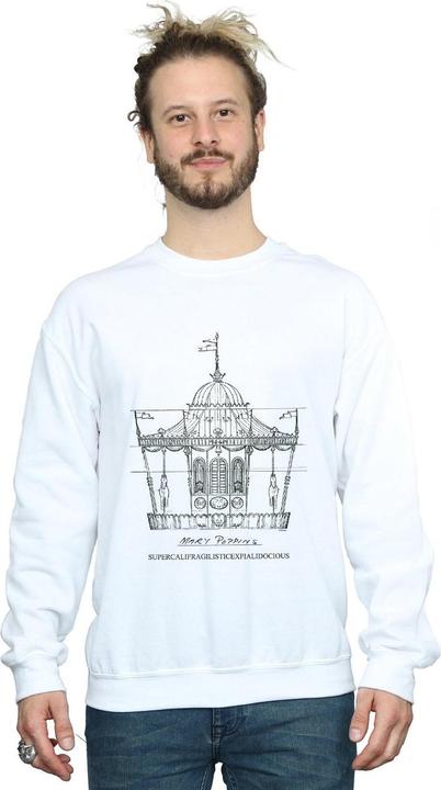 Produktbild Disney Mary Poppins Carousel Sketch Sweatshirt (S)