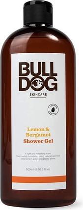 Bulldog Lemon and Bergamot Shower Gel Fresh and Revitalizing Body Wash 500ml (500 ml)