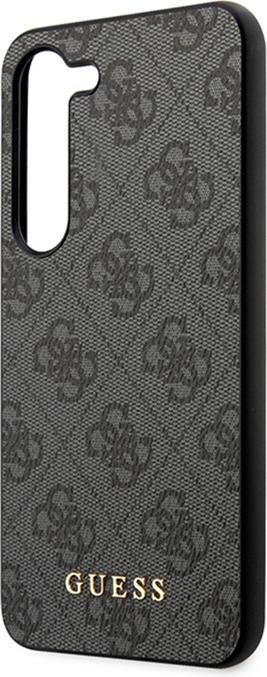 Produktbild Guess Gehäuse für S24+ S926 GUHCS24MG4GFGR Hardcase 4G Metall Gold Logo schwarz (Samsung Galaxy S24+)