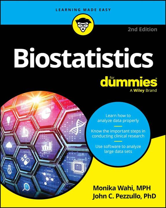 Actual product image Biostatistics for Dummies (English, Monika Wahi, John C. Pezzullo, 2024)