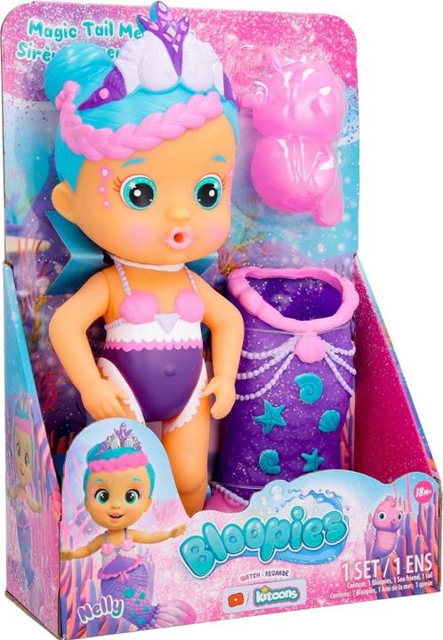 Actual product image IMC Toys Bloopies Mermaid Magic Tail W2 Nelly