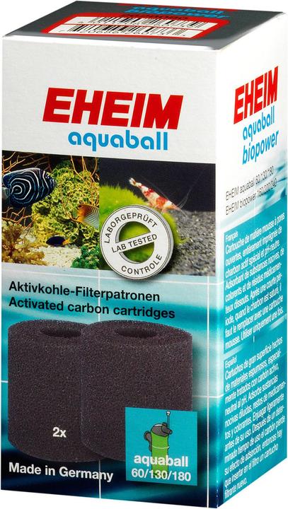 Image du produit Eheim Cartouche de charbon actif 2208-2212 2pcs. (Filtres internes, Eau douce)