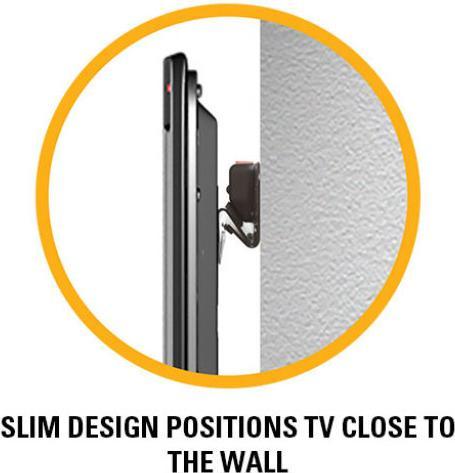 Actual product image Sanus VLL61-B2 Wall Mount Fix Super Slim (Wall, 80", 61.23 kg)